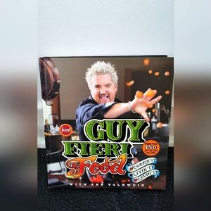 Guy Fieri Food Cookbook Hardcover Food Network - CoffeeTable book -gifts